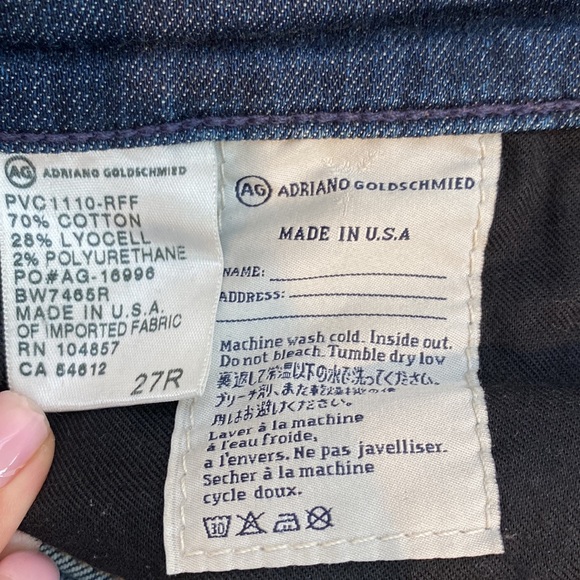 AG Jeans Size 27R The Stilt Cigarette Jean - Picture 11 of 15